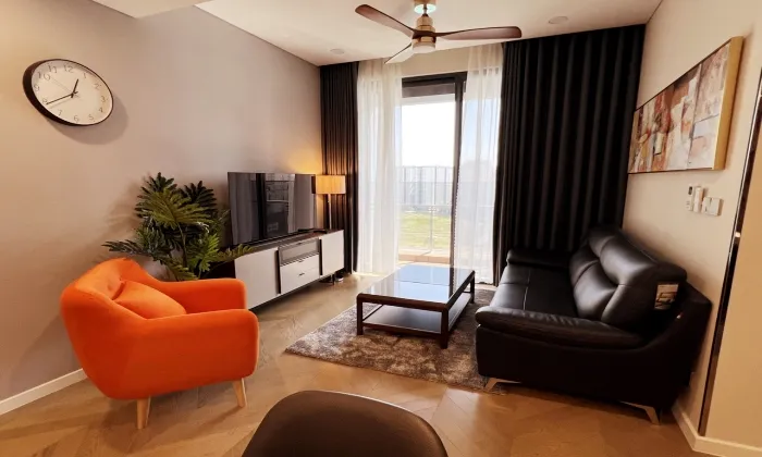 Stunning Furniture Two Bedroom Lumiere Riverside Apartment For Rent HCM 73sqm 1,200 USD/month