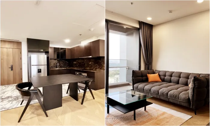 Beautiful View 02 Bedroom Lumiere Riverside Apartment For Rent HCM 72sqm 1,400 USD/month