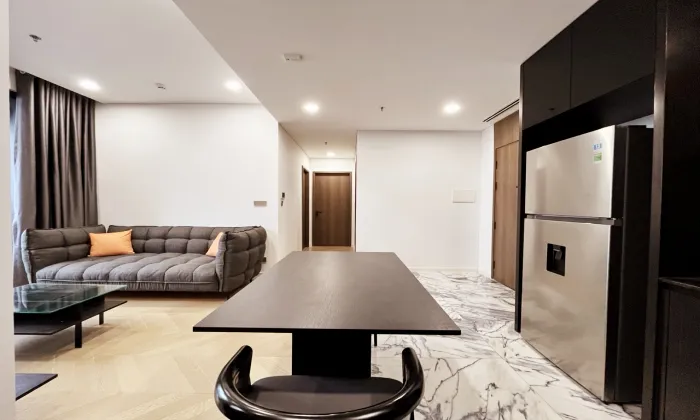 Beautiful View 02 Bedroom Lumiere Riverside Apartment For Rent HCM 72sqm 1,400 USD/month