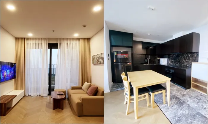 Good 01 Bedroom Lumiere Riverside Apartment For Rent District 2 HCM 48sqm 1,000 USD/month