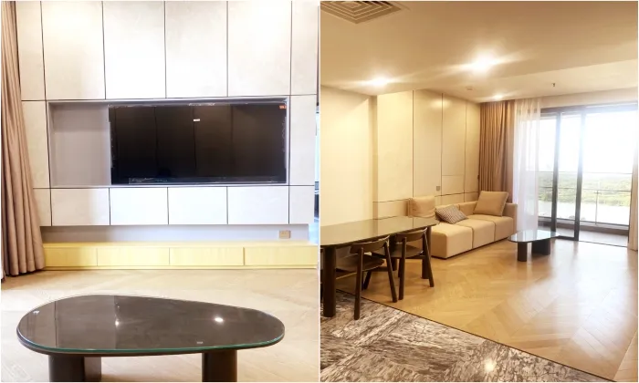 Luxury 03 Bedroom Lumiere Riverside Apartment For Rent An Phu HCM 93sqm 1,700 USD/month