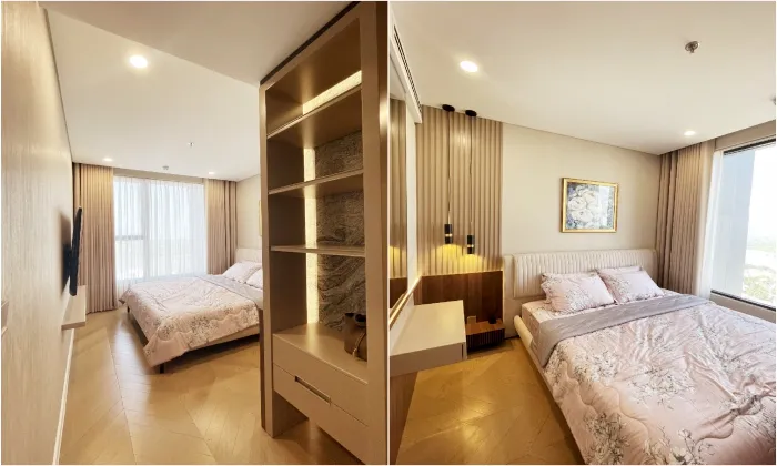 Fascinating Decoration 02 Bedroom Lumiere Riverside Apartment HCM 68sqm 1,300 USD/month