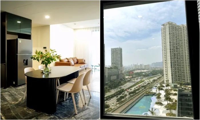 New Apartment Home 03 Bedroom Lumiere Riverside For Rent HCMC 96sqm 1,600 USD/month