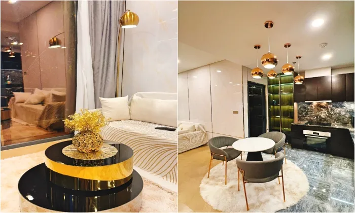 Flexible Lease Term One Bedroom Lumiere Riverside For Rent HCMC 52sqm 1,200 USD/month