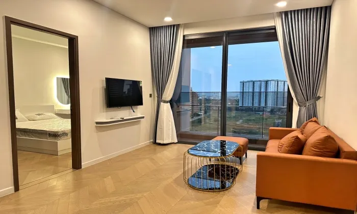 One Bedroom Hanoi Highway View Lumiere Riverside Apartment HCMC 52sqm 1,100 USD/month