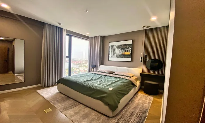 River View 03 Bedroom Lumiere Riverside Apartment For Rent in HCMC 93sqm 1,900 USD/month