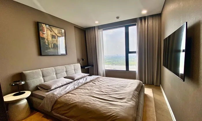River View 03 Bedroom Lumiere Riverside Apartment For Rent in HCMC 93sqm 1,900 USD/month