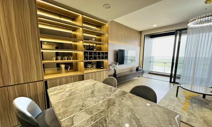 Delight 03 Bedroom Lumiere Riverside Apartment For Rent in HCMC 95sqm 2,000 USD/month
