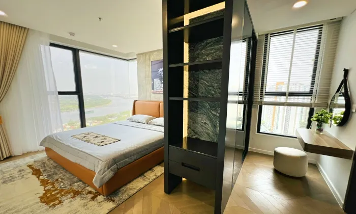 Delight 03 Bedroom Lumiere Riverside Apartment For Rent in HCMC 95sqm 2,000 USD/month