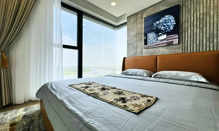 Delight 03 Bedroom Lumiere Riverside Apartment For Rent in HCMC 95sqm 2,000 USD/month