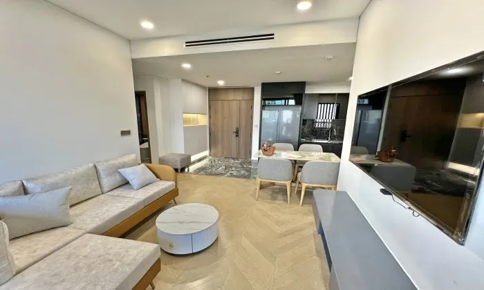 Good Furniture 02 Bedroom Lumiere Riverside Apartment For Rent HCMC 73sqm 1,300 USD/month