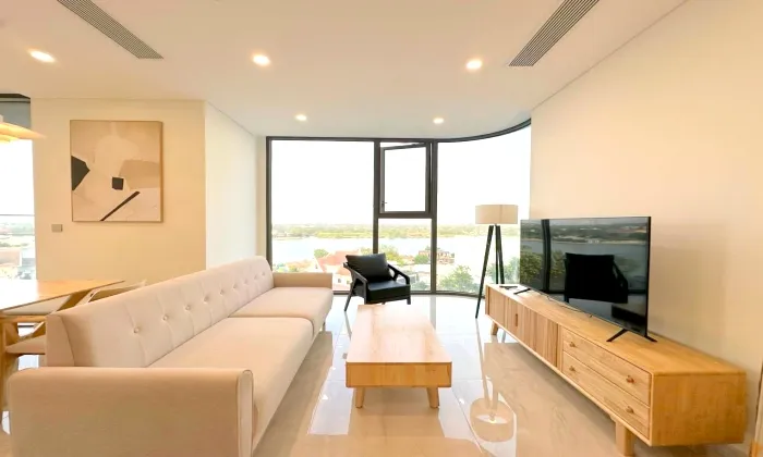 Brand New Furniture 03 Bedrooms Thao Dien Green Apartment For Rent HCM 109sqm 2,400 USD/month