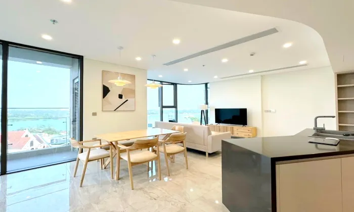 Brand New Furniture 03 Bedrooms Thao Dien Green Apartment For Rent HCM 109sqm 2,400 USD/month