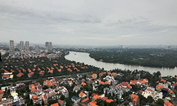 River View 02 Bedrooms Tower 2 Masteri Thao Dien Apartment For Rent HCM 70sqm 750 USD/month