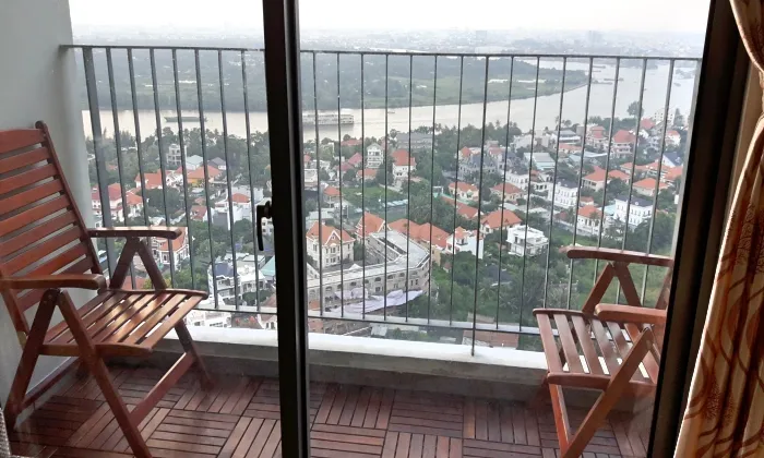 River View 02 Bedrooms Tower 2 Masteri Thao Dien Apartment For Rent HCM 70sqm 750 USD/month
