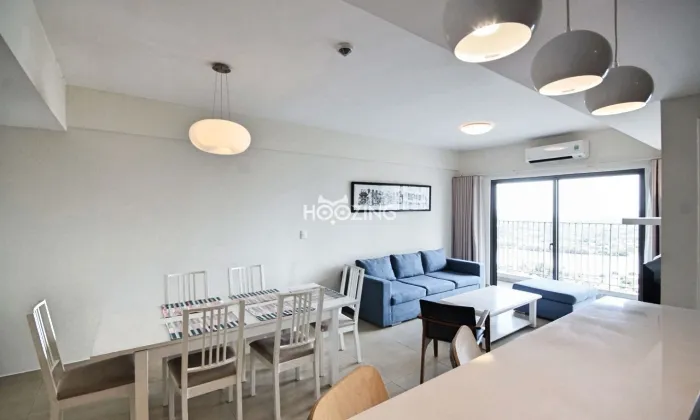03 Bedroom River View Tower 2 Masteri Thao Dien Apartment For Rent HCM 93sqm 1,200 USD/month