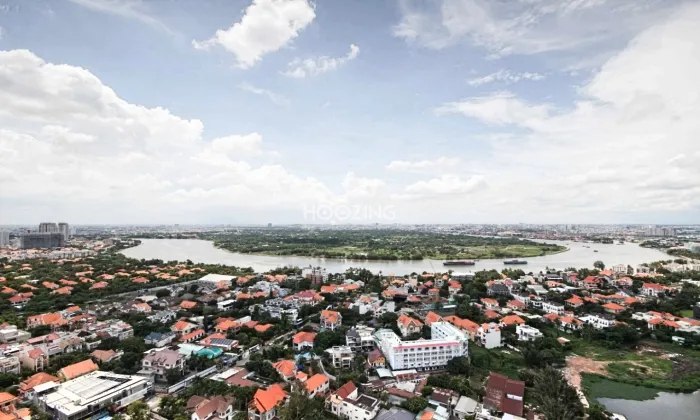 03 Bedroom River View Tower 2 Masteri Thao Dien Apartment For Rent HCM 93sqm 1,200 USD/month