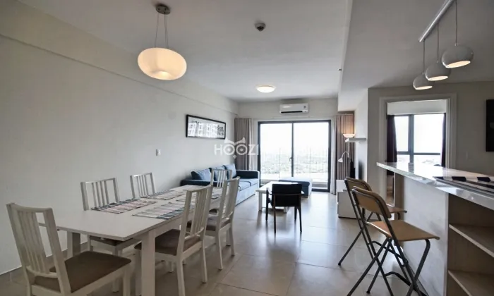 03 Bedroom River View Tower 2 Masteri Thao Dien Apartment For Rent HCM 93sqm 1,200 USD/month