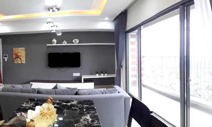 Modern and Good View Three Bedroom Masteri Thao Dien Tower 4 HCM 93sqm 1,500 USD/month