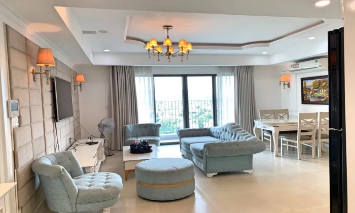 Nice Three Bedroom Tower 3 Masteri Thao Dien Apartment For Rent HCM 93sqm 1,250 USD/month