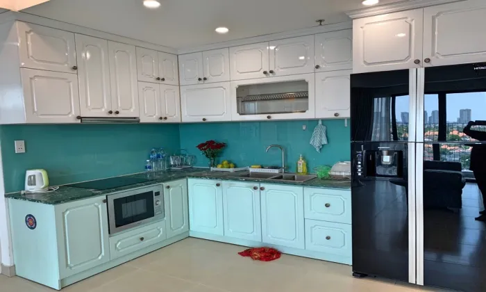Nice Three Bedroom Tower 3 Masteri Thao Dien Apartment For Rent HCM 93sqm 1,250 USD/month