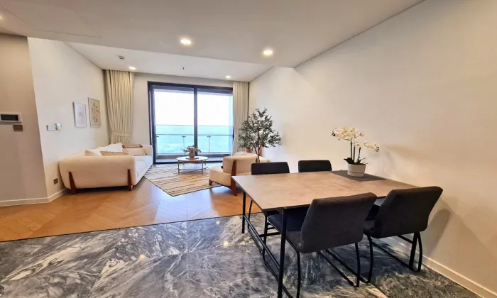 Fancy Three Bedroom Lumiere Riverside Apartment for rent HCMC 93sqm 2,500 USD/month