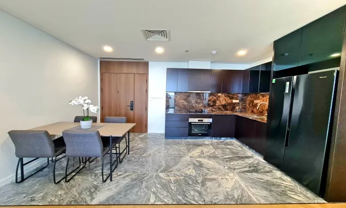 Fancy Three Bedroom Lumiere Riverside Apartment for rent HCMC 93sqm 2,500 USD/month
