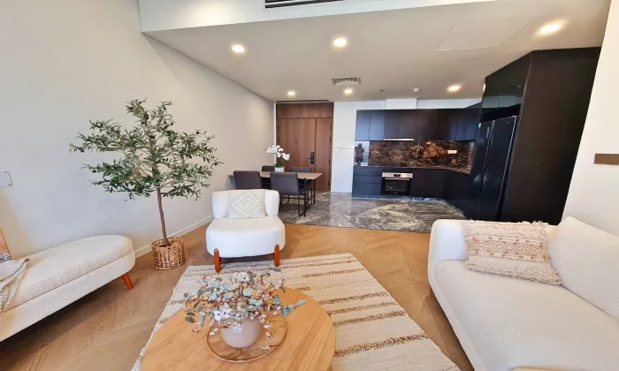 Fancy Three Bedroom Lumiere Riverside Apartment for rent HCMC 93sqm 2,500 USD/month