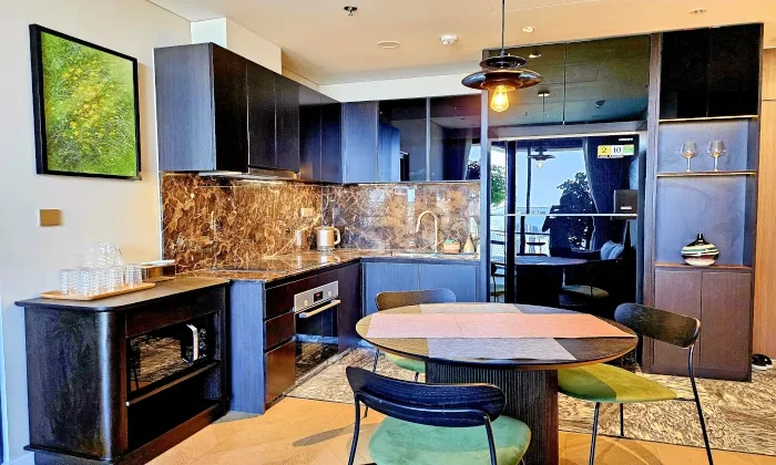 So Beautiful Designed Two Bedroom Lumiere Riverside Apartment For Rent 1400sqm 1,400 USD/month
