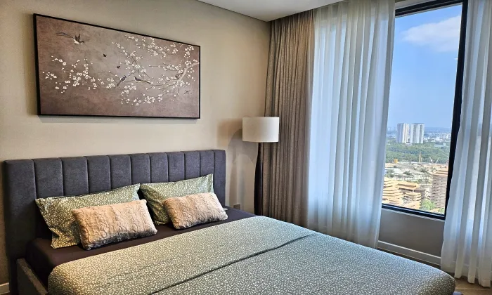 So Beautiful Designed Two Bedroom Lumiere Riverside Apartment For Rent 1400sqm 1,400 USD/month