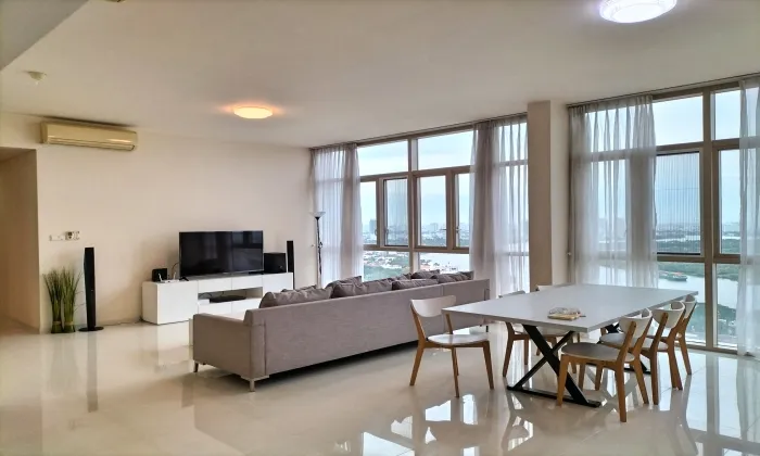 River Front 04 Bedroom Apartment The Vista An Phu For Rent HCMC 172sqm 3,000 USD/month