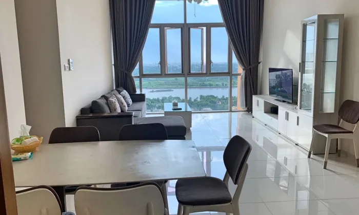 Good Size Three Bedroom The Vista An Phu Apartment for rent HCM 140sqm 1,600 USD/month