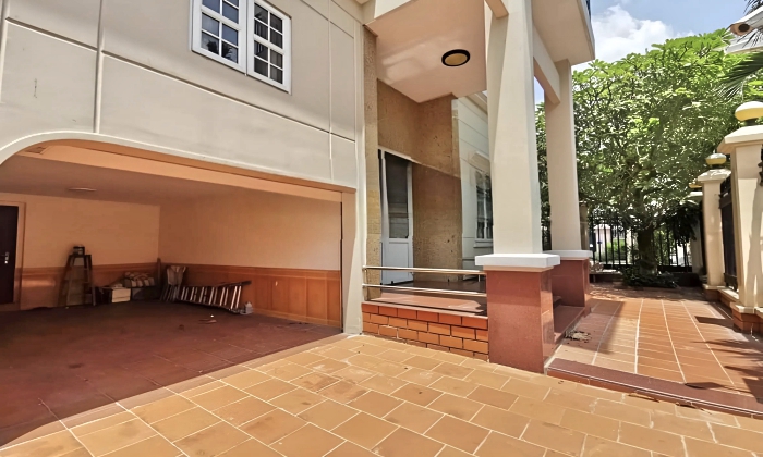 Corner Villa for rent in 216 Nguyen Van Huong Thao Dien HCMC