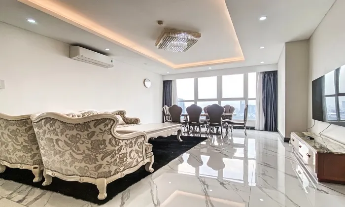 High Floor 03 Bedroom Thao Dien Pearl Apartment For Rent HCM 136sqm 1,550 USD/month