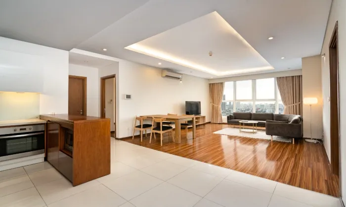 Simple Interior Design 03 Bedroom Thao Dien Apartment For Rent 136sqm 1,550 USD/month