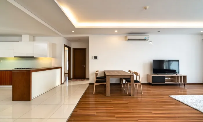 Simple Interior Design 03 Bedroom Thao Dien Apartment For Rent 136sqm 1,550 USD/month