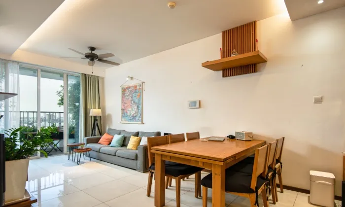 Landmark and River View 02 Bedroom Thao Dien Pearl Apartment For Rent 105sqm 1,000 USD/month