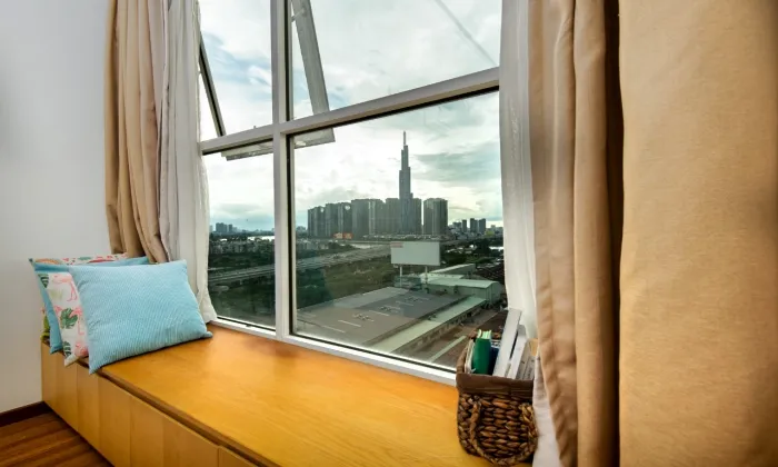 Landmark and River View 02 Bedroom Thao Dien Pearl Apartment For Rent 105sqm 1,000 USD/month