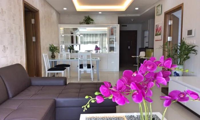 Nice Furnished 02 Bedroom Thao Dien Pearl Apartment For Rent HCMC 95sqm 1,000 USD/month