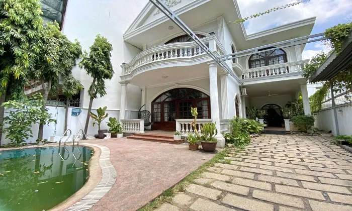 04 Bedroom Pool Villa For Rent in Street 11 Thao Dien Ward HCM 500sqm 2,700 USD/month