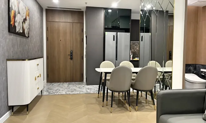 02 Bedroom Tower East River View Lumiere Riverside For Rent HCMC 76sqm 1,300 USD/month