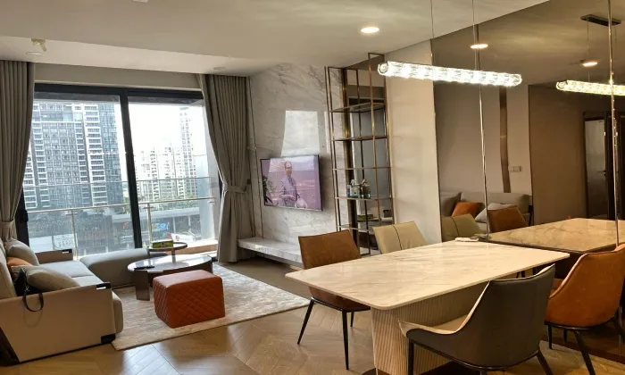 02 Bedroom Lumiere Apartment for rent in Block West An Phu HCMC 70sqm 1,550 USD/month