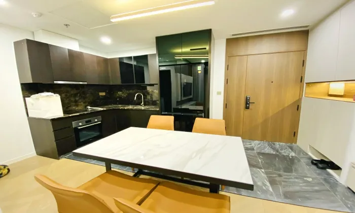 Riverfront 02 Bedroom Block West Lumiere Apartment for rent HCMC 71sqm 1,400 USD/month