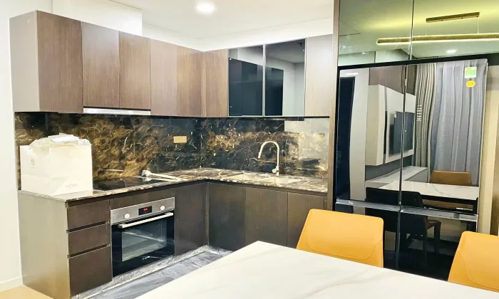Riverfront 02 Bedroom Block West Lumiere Apartment for rent HCMC 71sqm 1,400 USD/month