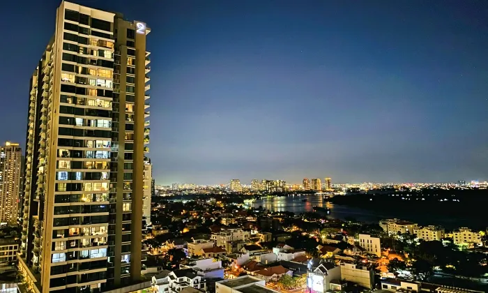 Riverfront 02 Bedroom Block West Lumiere Apartment for rent HCMC 71sqm 1,400 USD/month