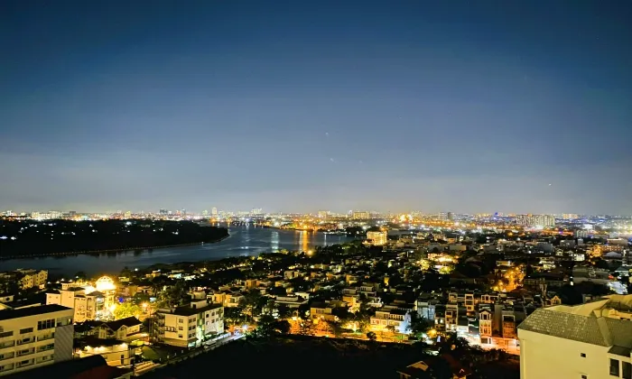 Riverfront 02 Bedroom Block West Lumiere Apartment for rent HCMC 71sqm 1,400 USD/month