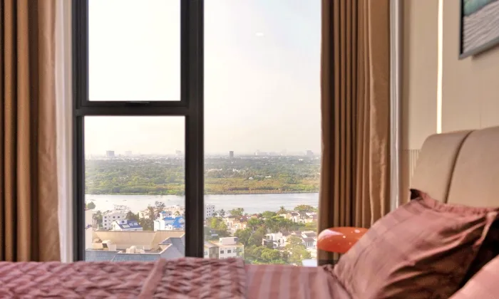 So Nice Designed 03 Bedroom Lumiere Apartment For rent HCMC 93sqm 2,000 USD/month