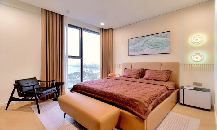 So Nice Designed 03 Bedroom Lumiere Apartment For rent HCMC 93sqm 2,000 USD/month