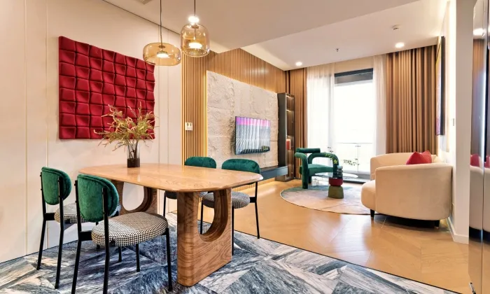 So Nice Designed 03 Bedroom Lumiere Apartment For rent HCMC 93sqm 2,000 USD/month