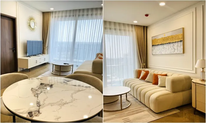 A Nice One Bedroom Lumiere Riverside Apartment for rent in HCMC 50sqm 1,200 USD/month